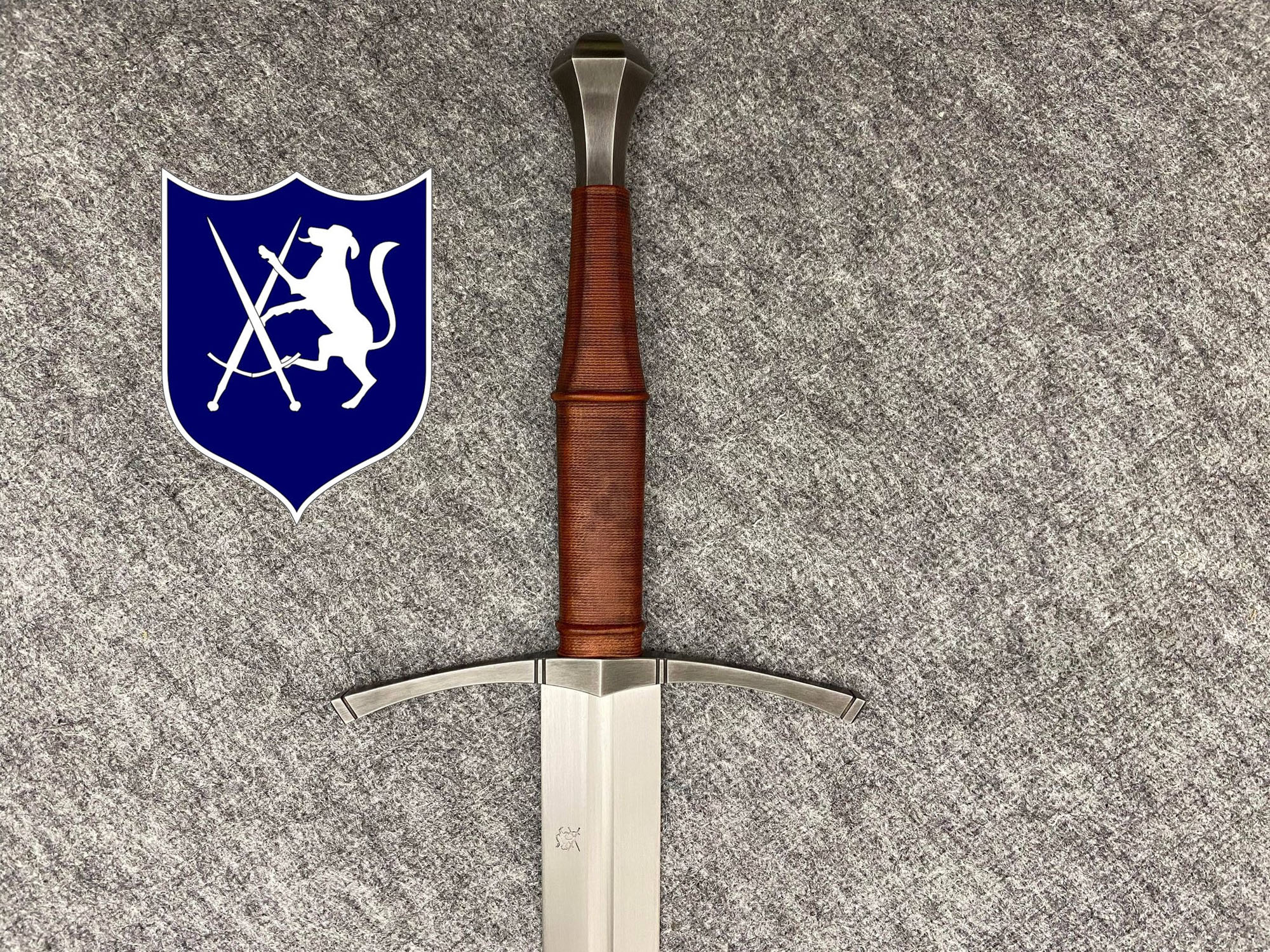 The Ansbach Sword, handforged and sharp blade