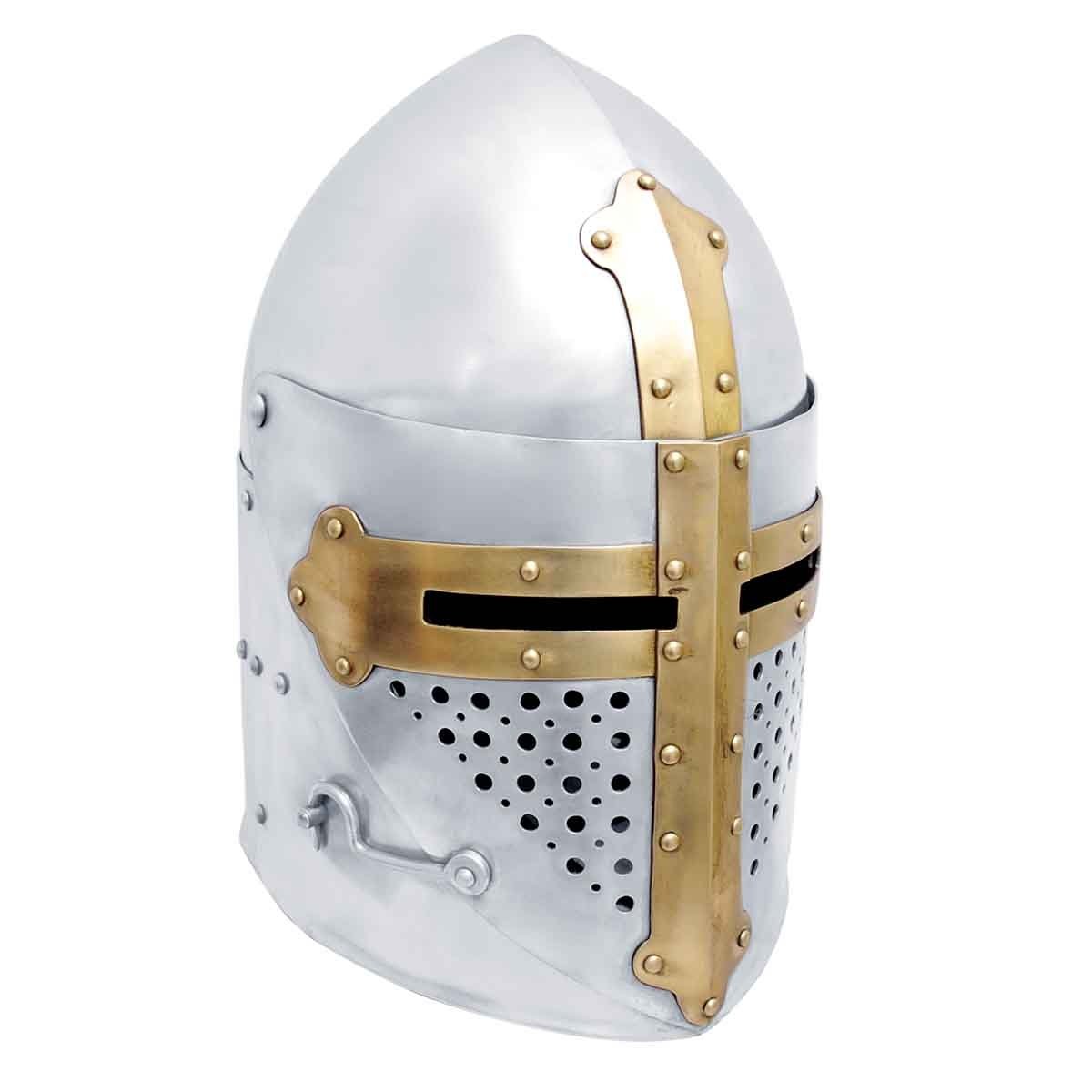 Sugar Loaf helmet with Movable visor and lock, Size L