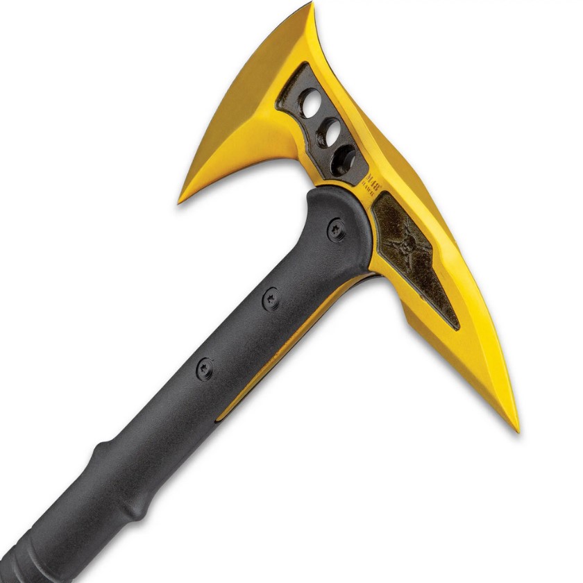 M48 Tactical Tomahawk Axt mit Scheide, Gold