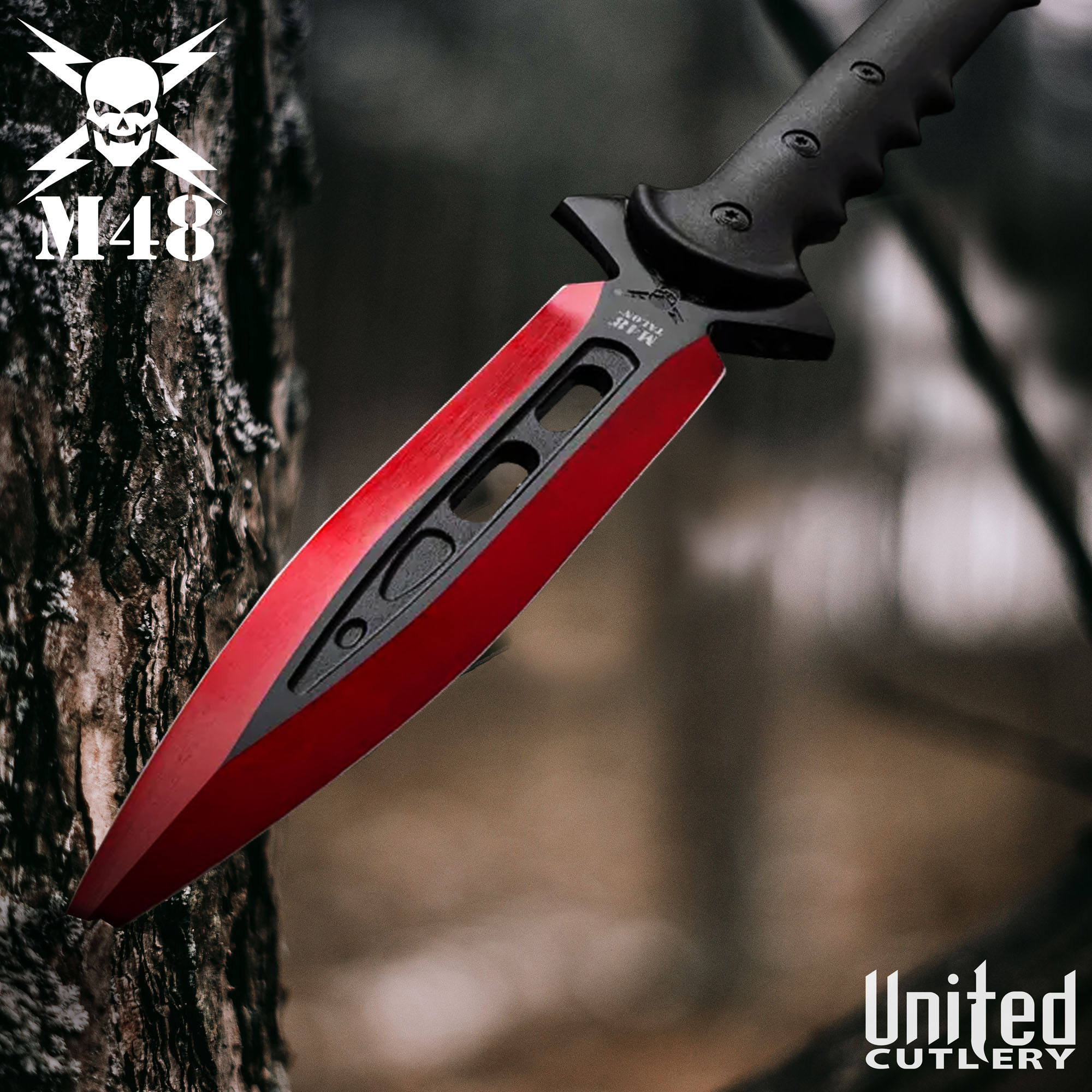 M48 Kommando Red Talon Survival Spear with Sheath