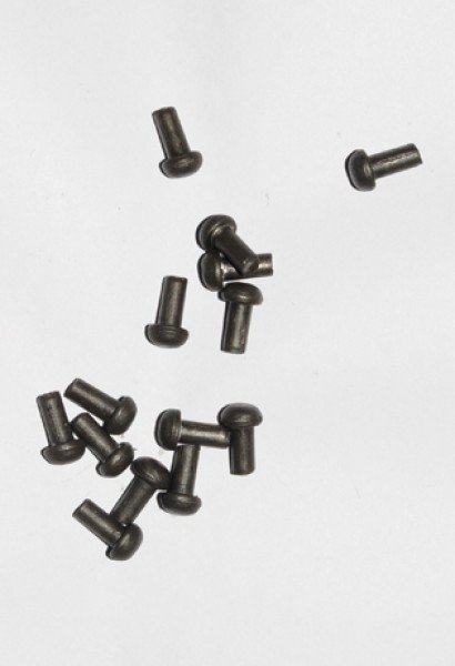 Stahlnieten mit Pilzkopf - Länge 17,5 mm