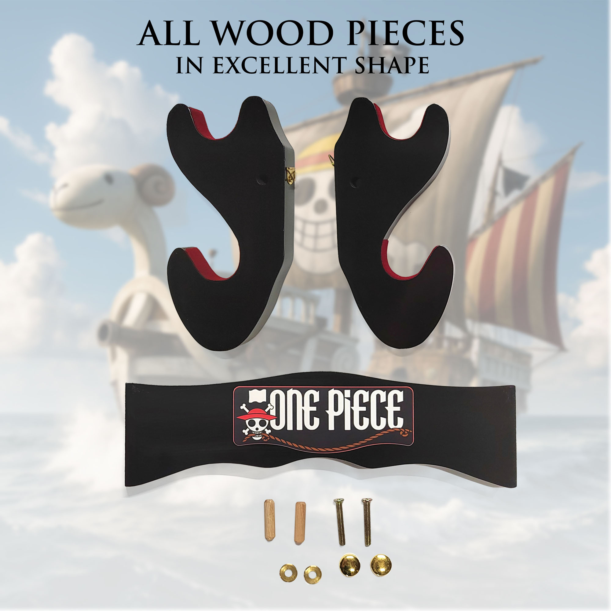 One Piece Wandhalter - Perfekt für deine One Piece Schwerter