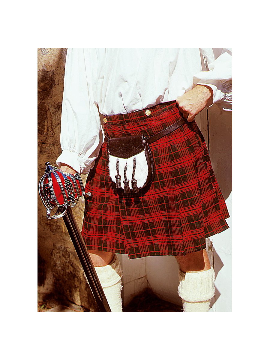 Kilt red, Size M