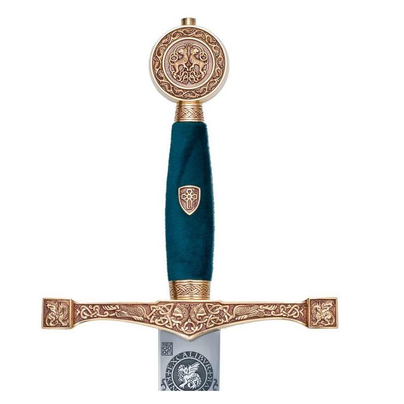 Excalibur Schwert, tiefe Gravur 