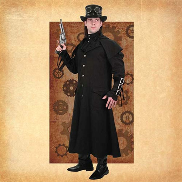 Empire Gentleman's Steampunk Coat, Size L/XL