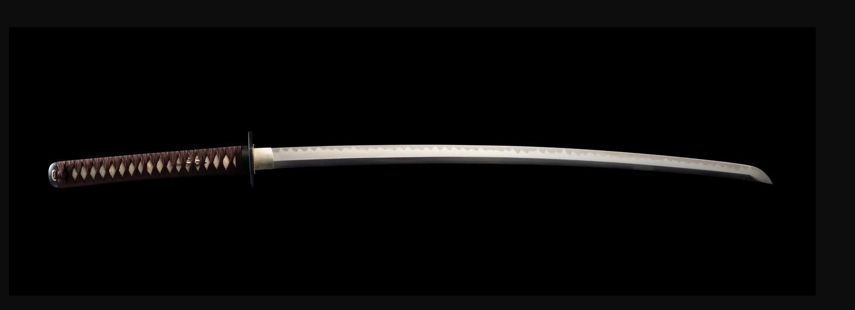 Amourer's Katana, 76,2 cm Klingenlänge, 33 cm Grifflänge