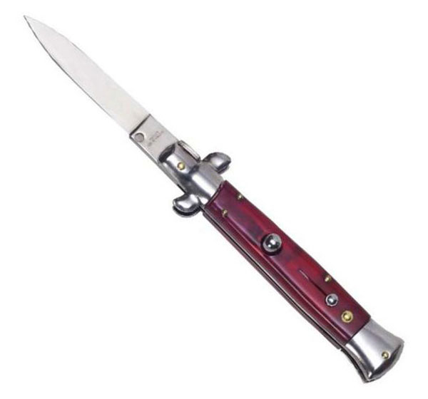 Springmesser Stiletto, rot