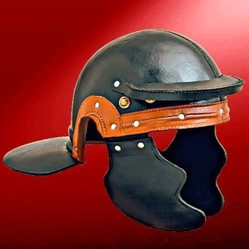 Römischer Lederhelm