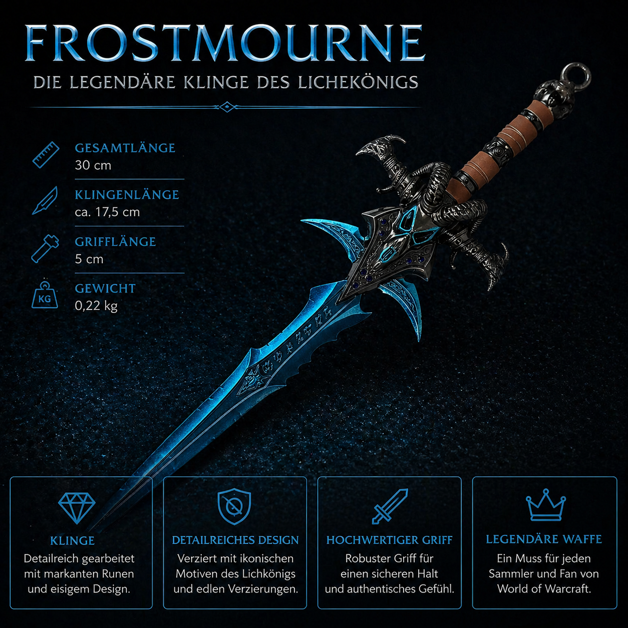 Warcraft - Frostmourne XL Sammlerbox – Exklusive Premium Edition 