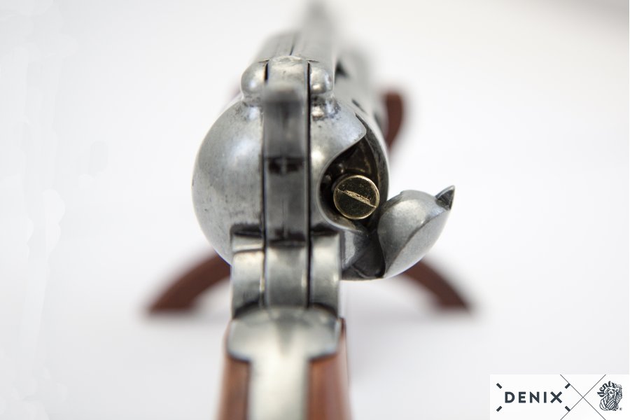 45er Colt Peacemaker gray with 6 bullets