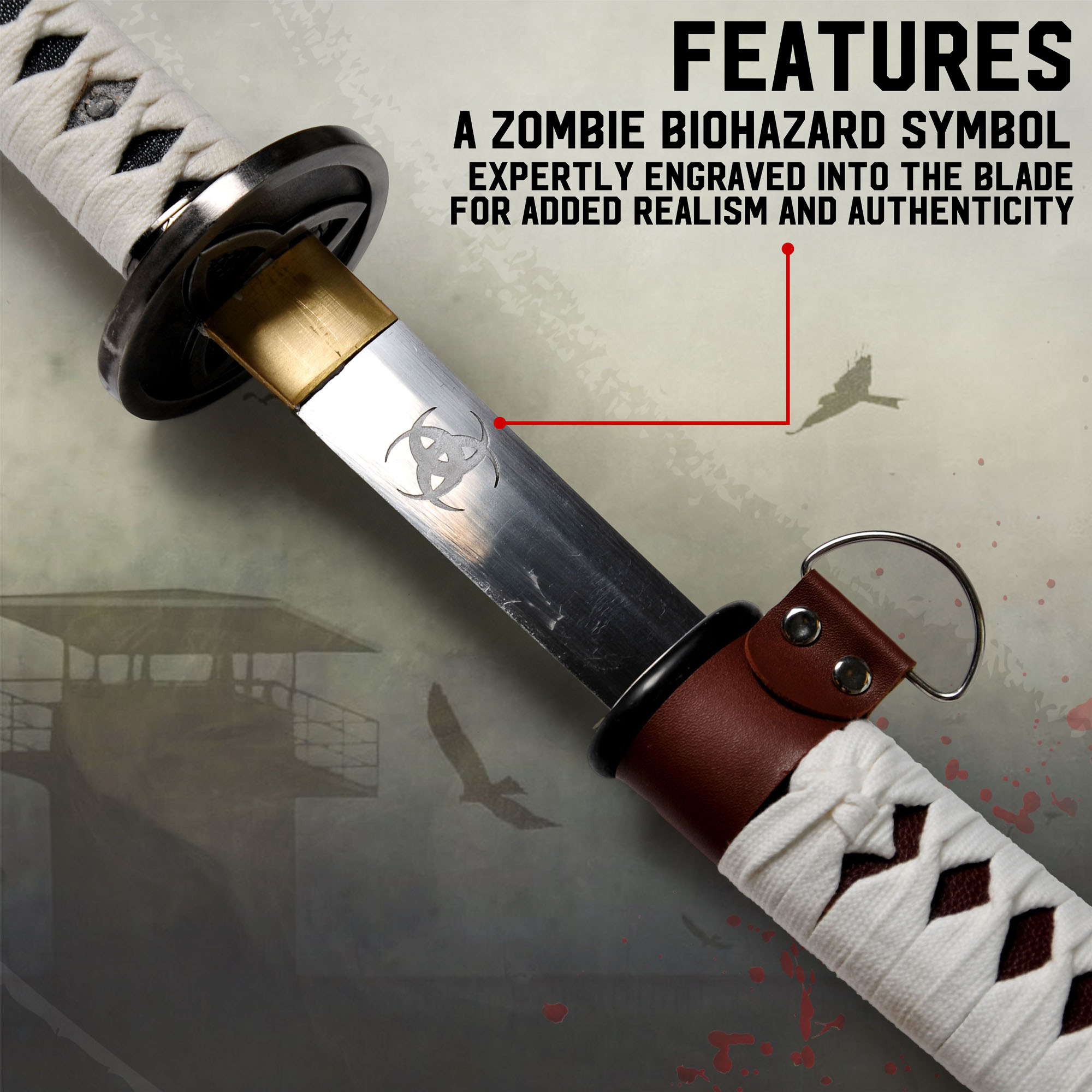 Walking Dead Katana - handgeschmiedet