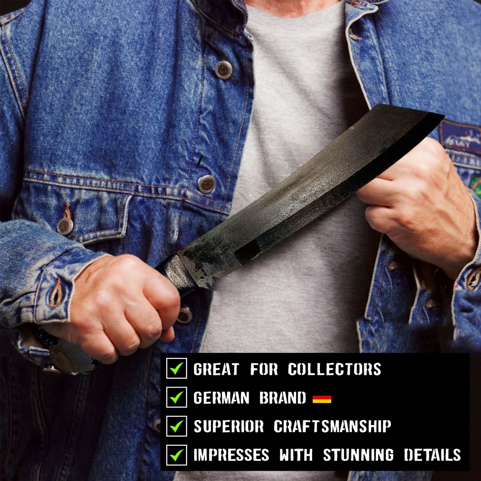 Rambo 4 Machete with Sheath