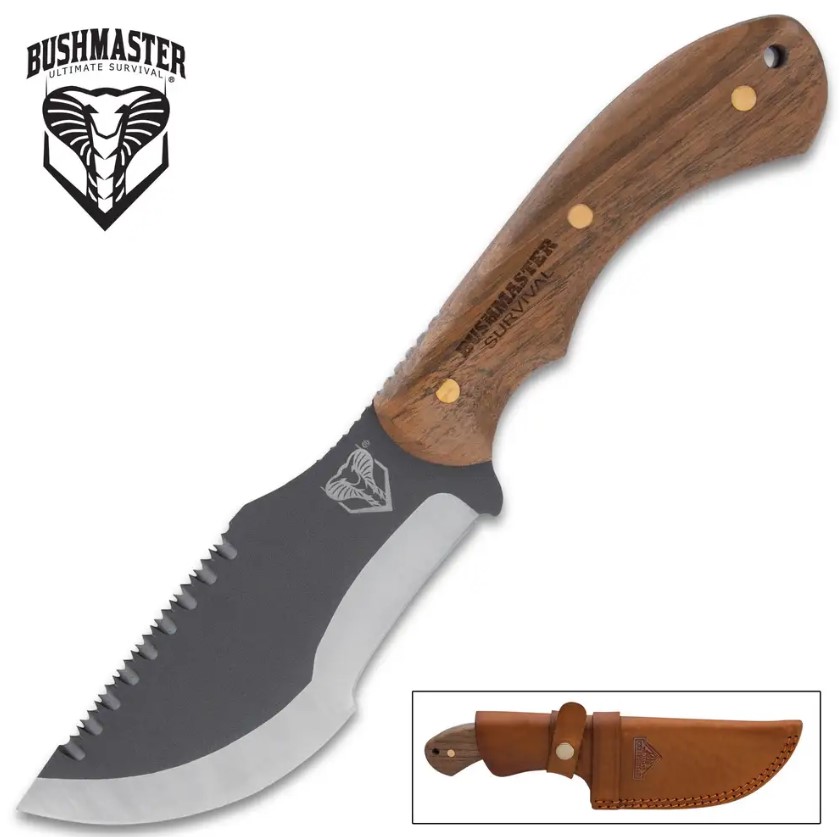 Bushmaster Tracker Knife with Sheath