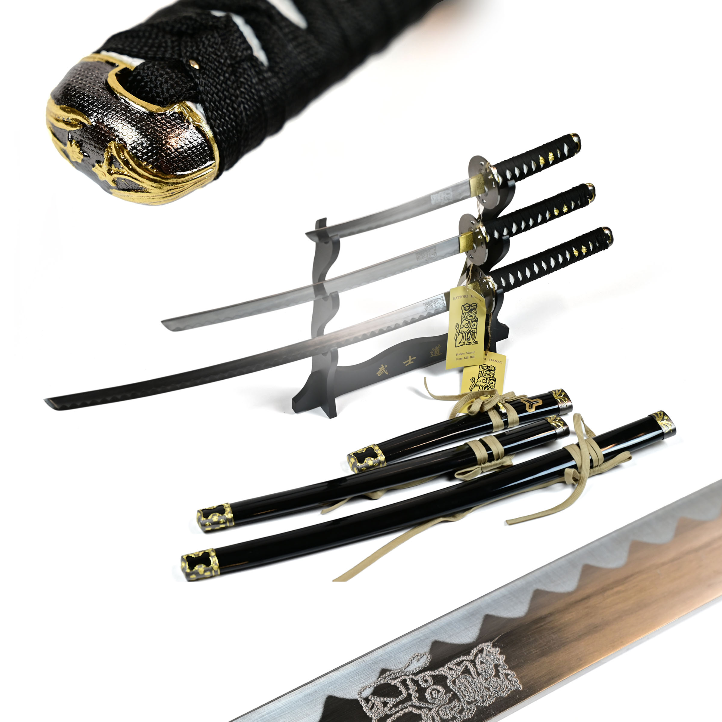 "Töte Bill" Hattori Hanzo Schwert Set "Töte Bill" Hattori Hanzo Schwert Set
