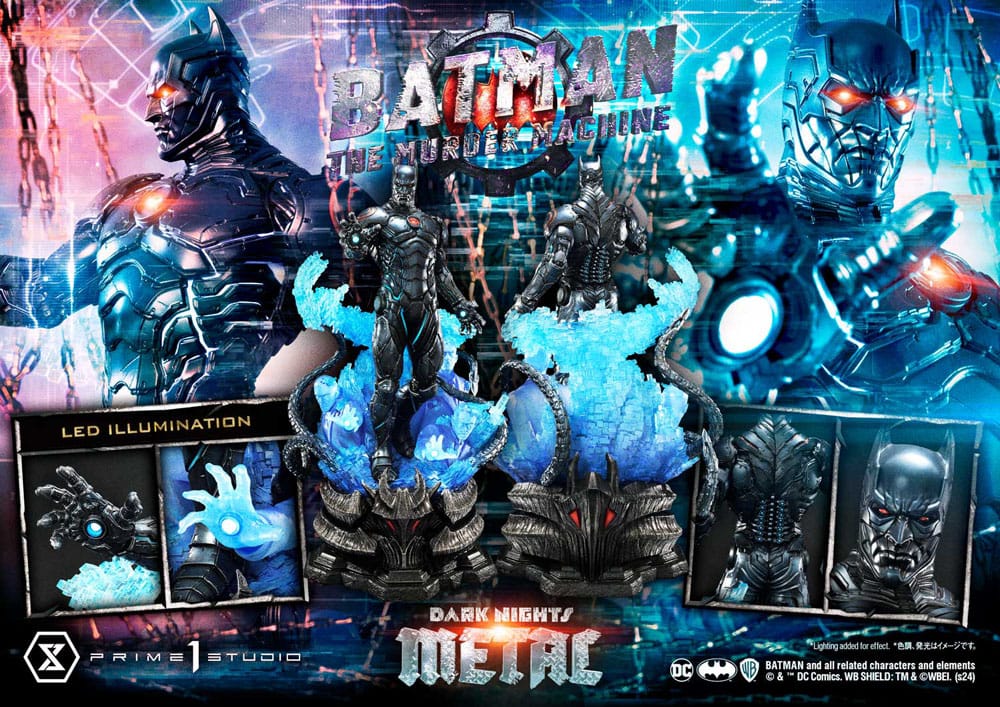 Batman: The Dark Nights Metal (Comics) Museum Masterline Series Statue 1/3 The Murder Machine 85 cm