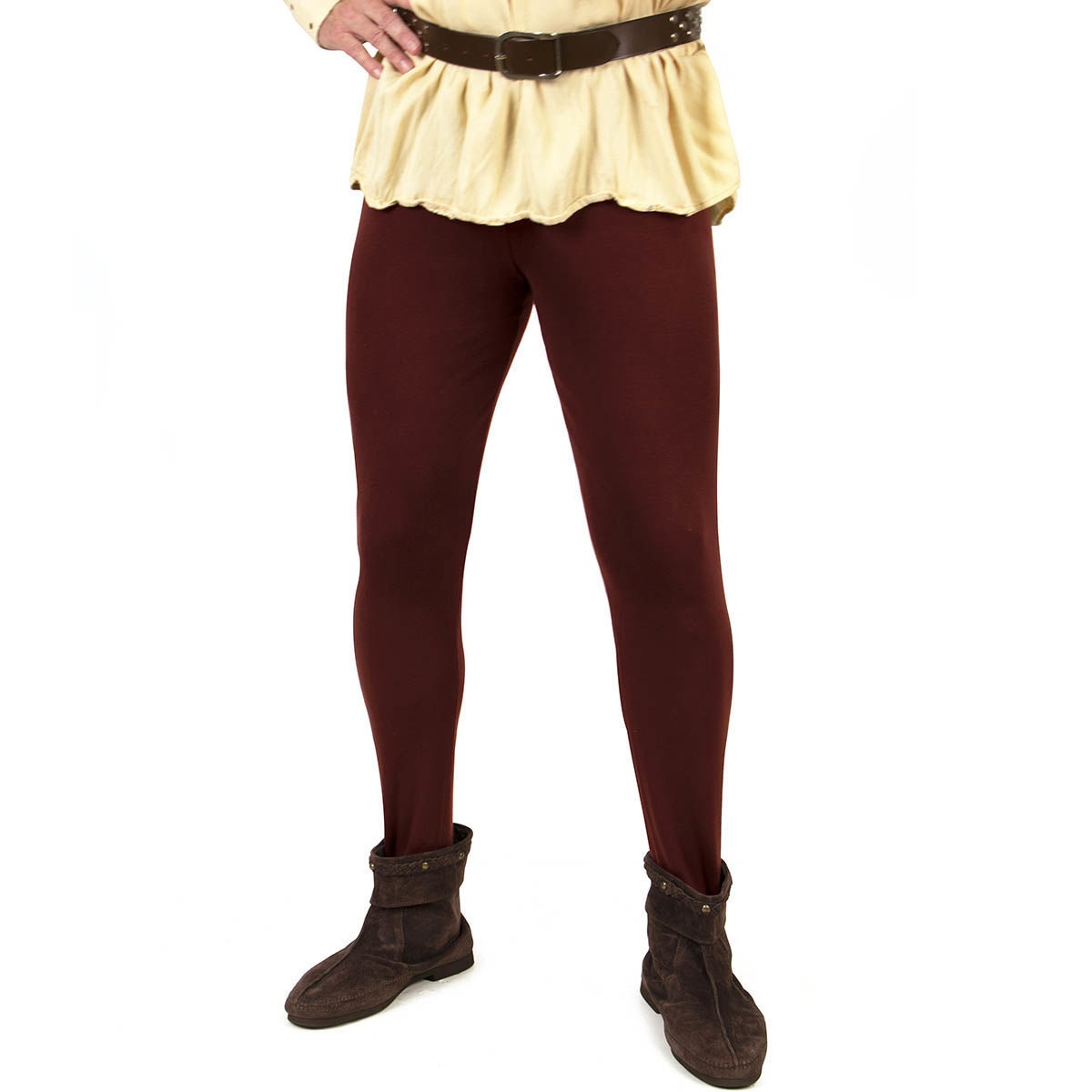 Mittelalterliche Pantalons, Farbe Rot, Größe M