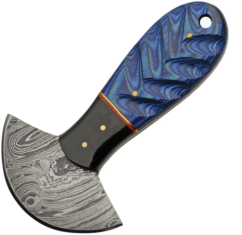 Damast Cutter Blue Colorwood 