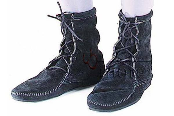 Niedrige Stiefel ohne Fransen