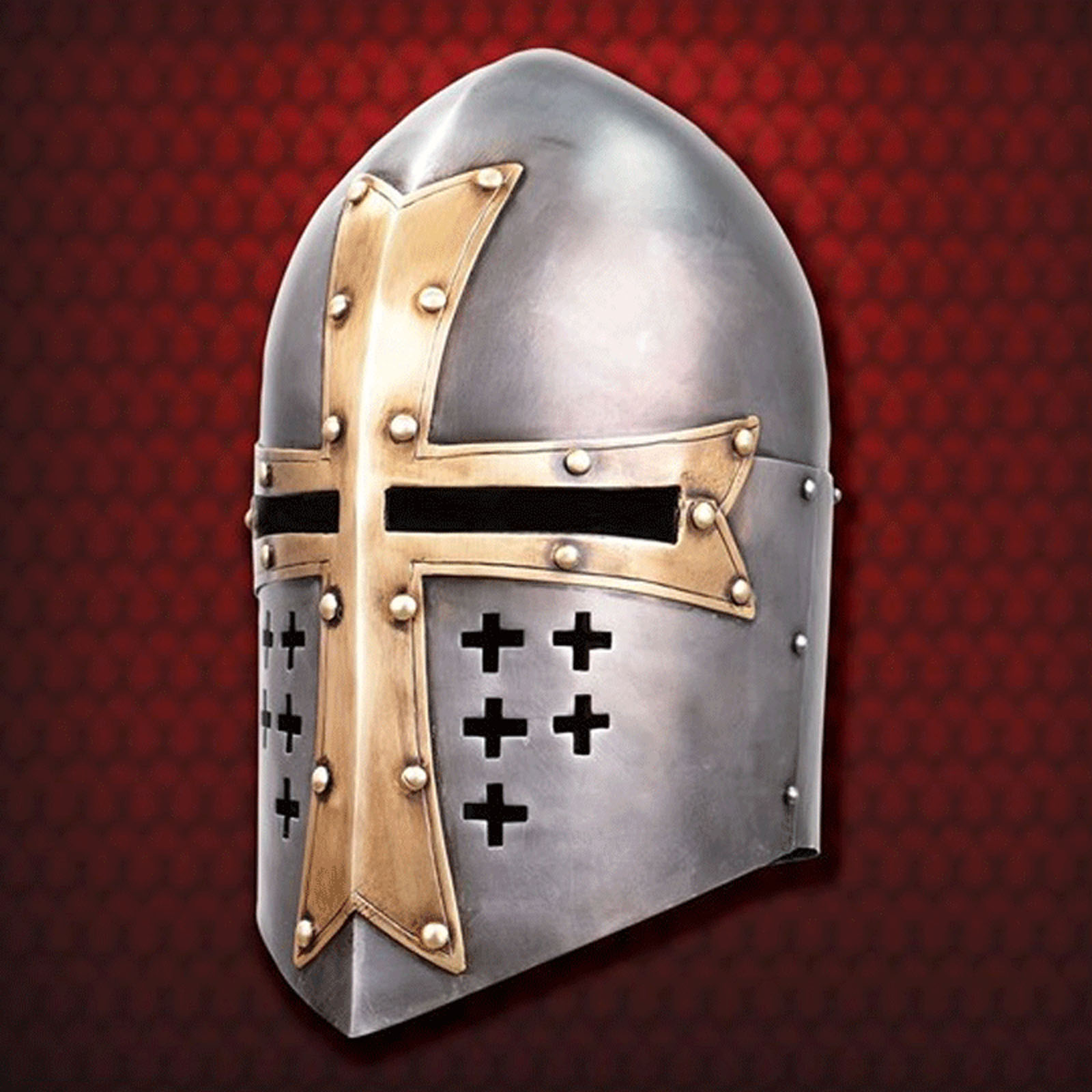 Knights Templar Sugarloaf Helmet