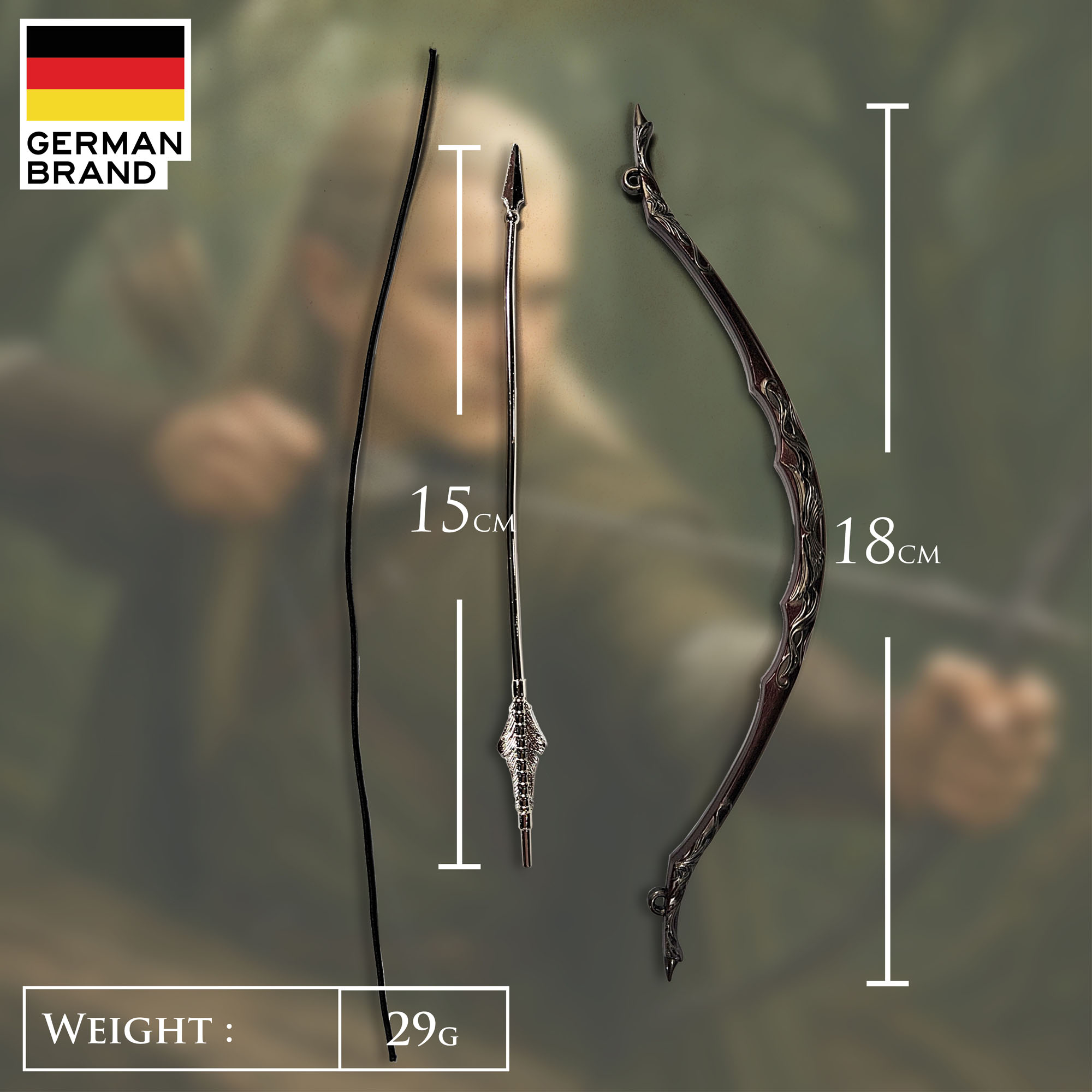 Der Herr der Ringe - Legolas Bogen - Miniaturversion