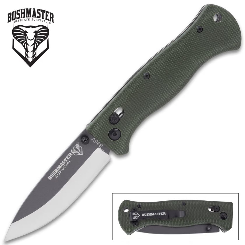 Bushmaster Explorer Micarta Taschenmesser