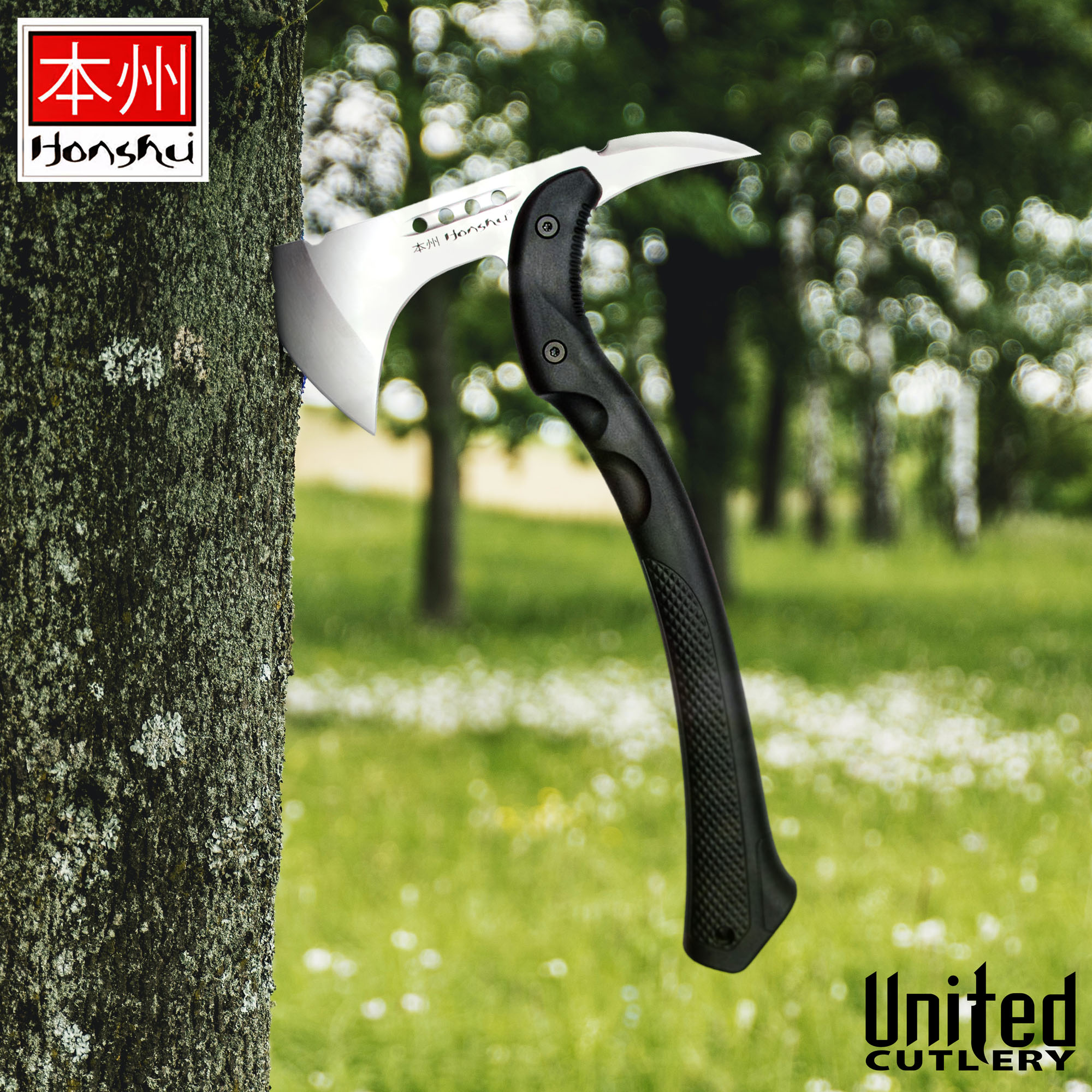 Honshu Karito Tomahawk Axt mit Scheide