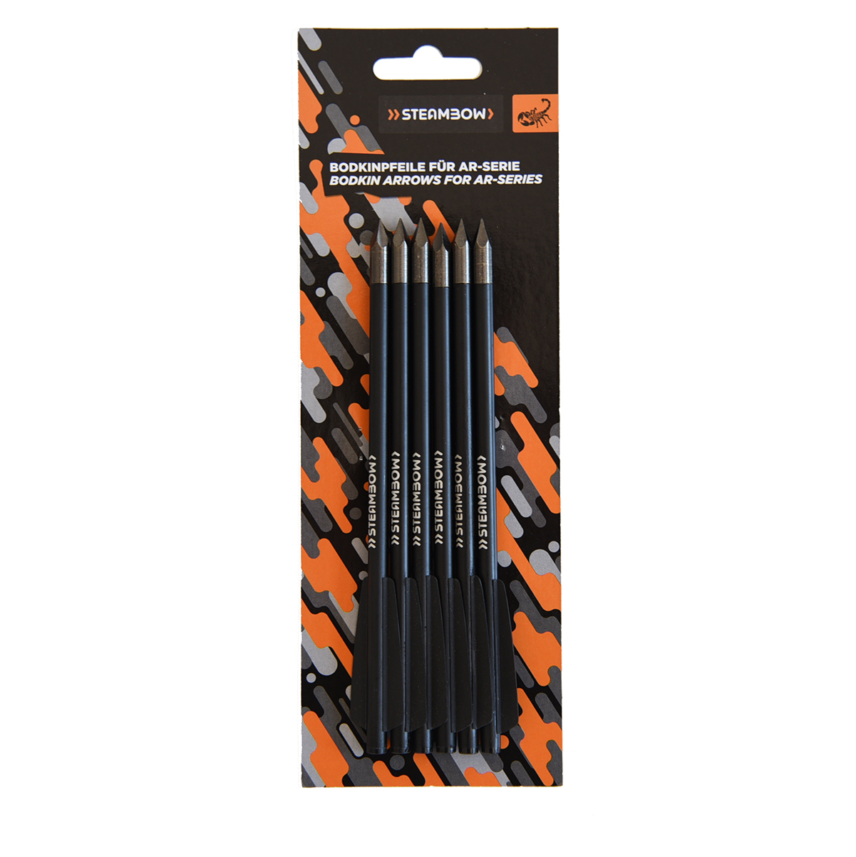 Stinger Bodkin arrows – Set of 6 pcs.