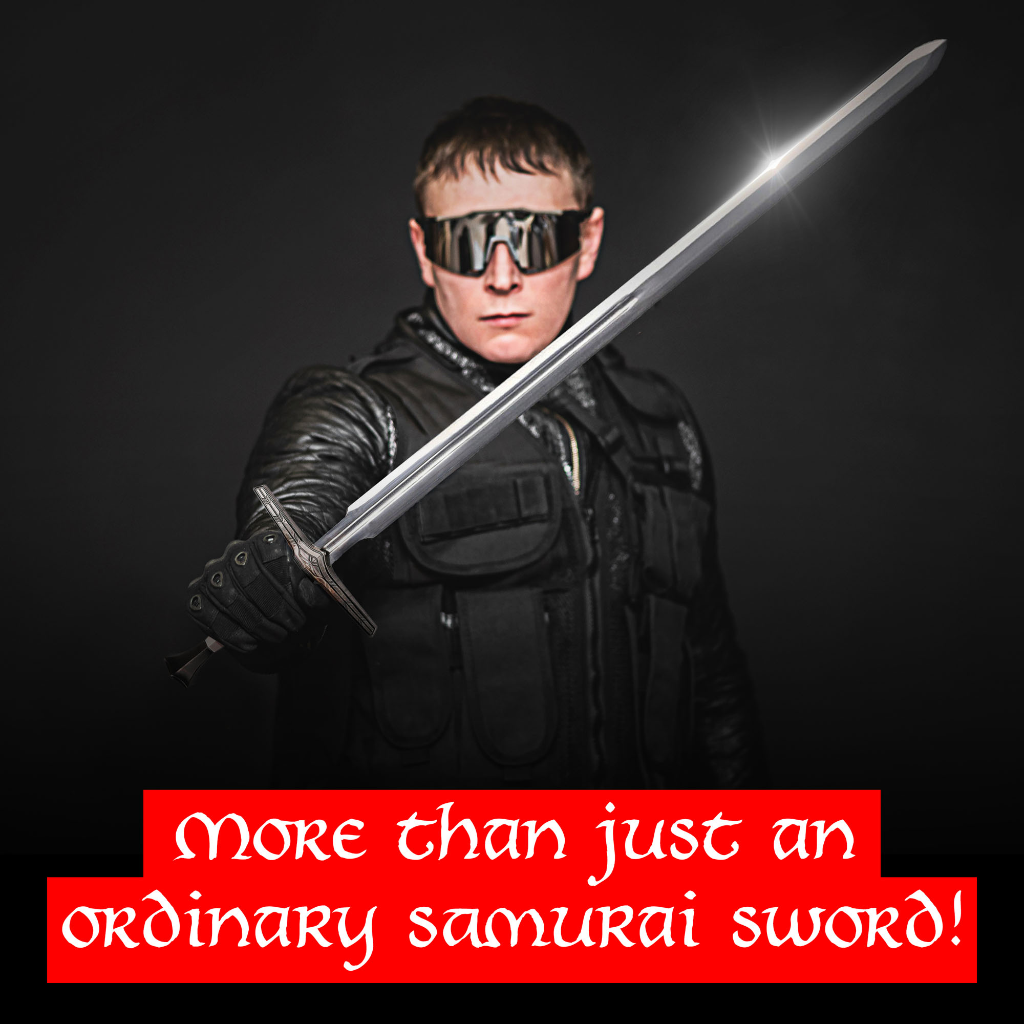 Witcher - Silber Schwert mit Scheide, Netflix Version