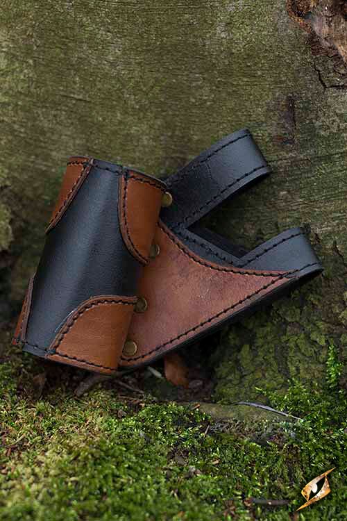 King Schwerthalterung linksseitig schwarz braun