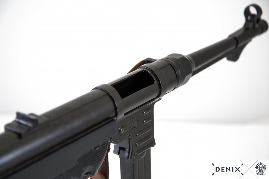 Deutsche MP 40 „Schmeisser“ Gurt aus Metall, mit Bügel, 9 mm, 2.Wk.