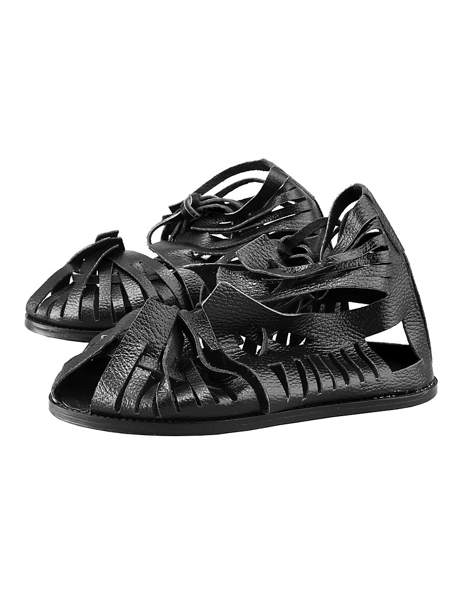 Roman Sandals - Marius (black), Size 40