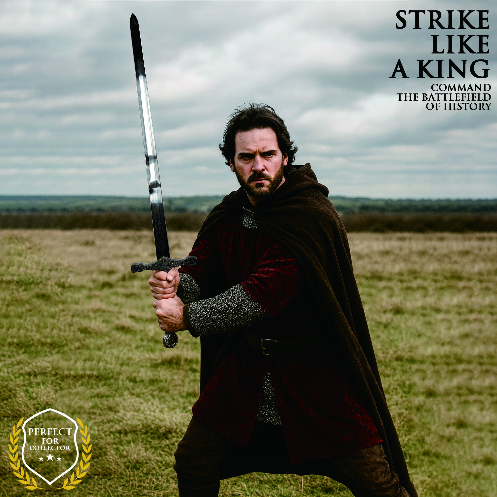 König Artus' legendäres Schwert "Excalibur" – Massive Replik