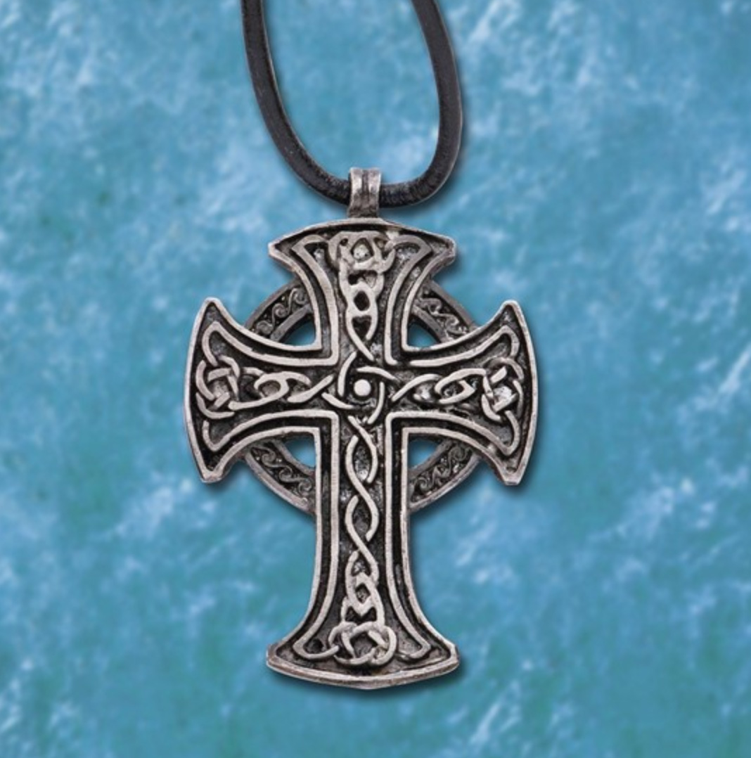 Celtic Cross Pewter Pendant