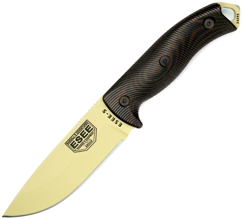 Model 5 Fixed Blade Tan 