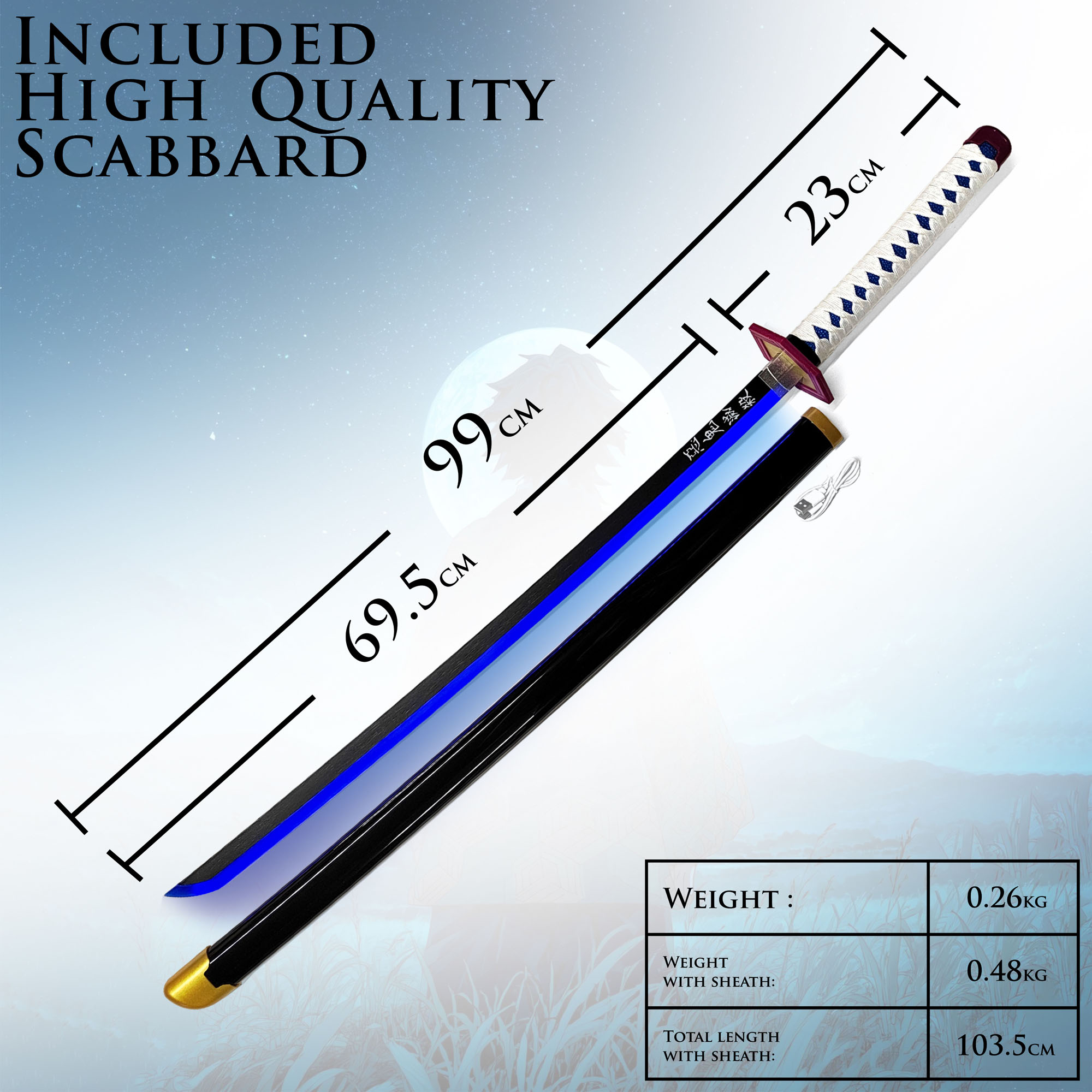 Demon Slayer: Kimetsu no Yaiba - Giyuu Tomioka - LED Version