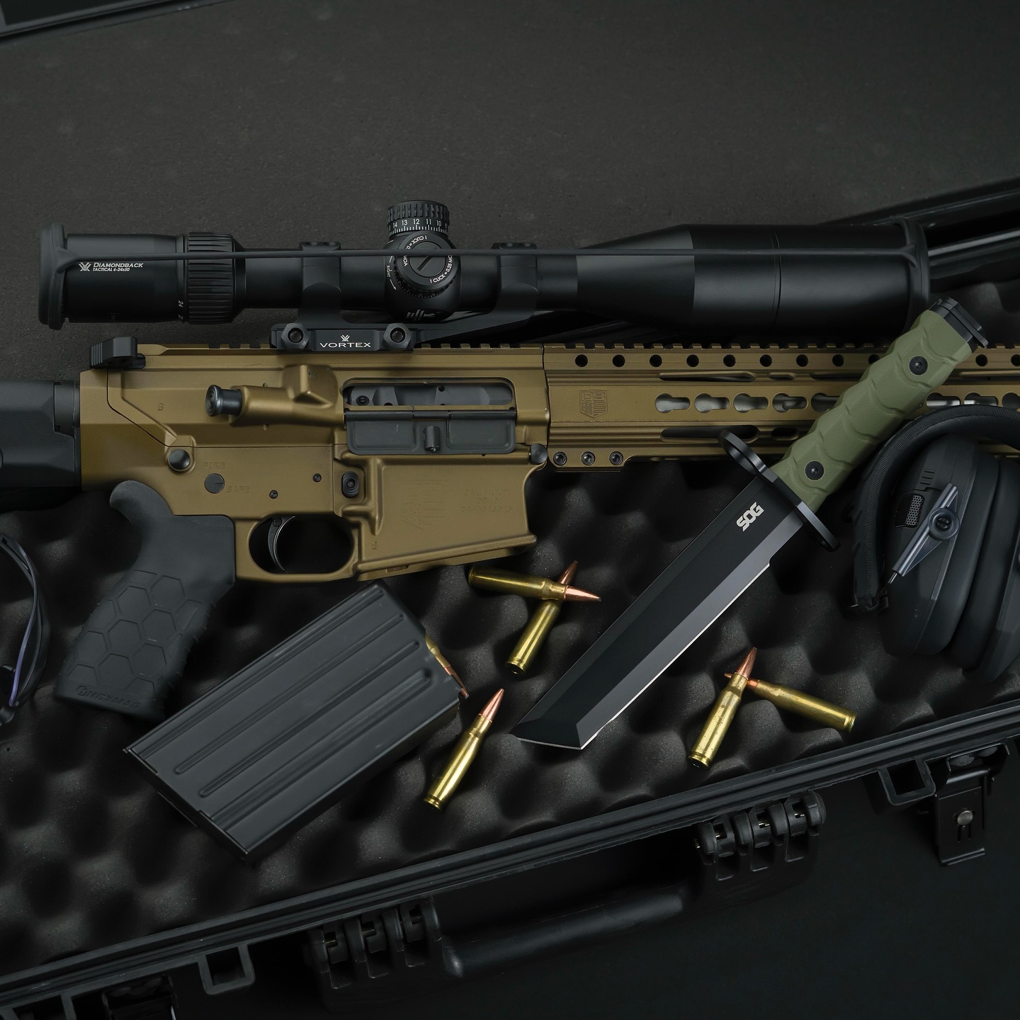 BAR15T Tanto Bayonet - OD