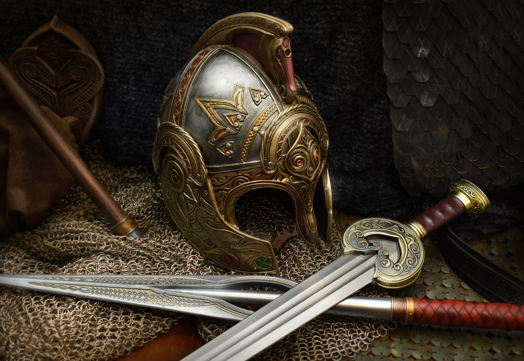 Der Herr der Ringe - Helm von König Theoden – Offiziell lizenziertes Sammlerstück Der Herr der Ringe - Helm von König Theoden – Offiziell lizenziertes Sammlerstück