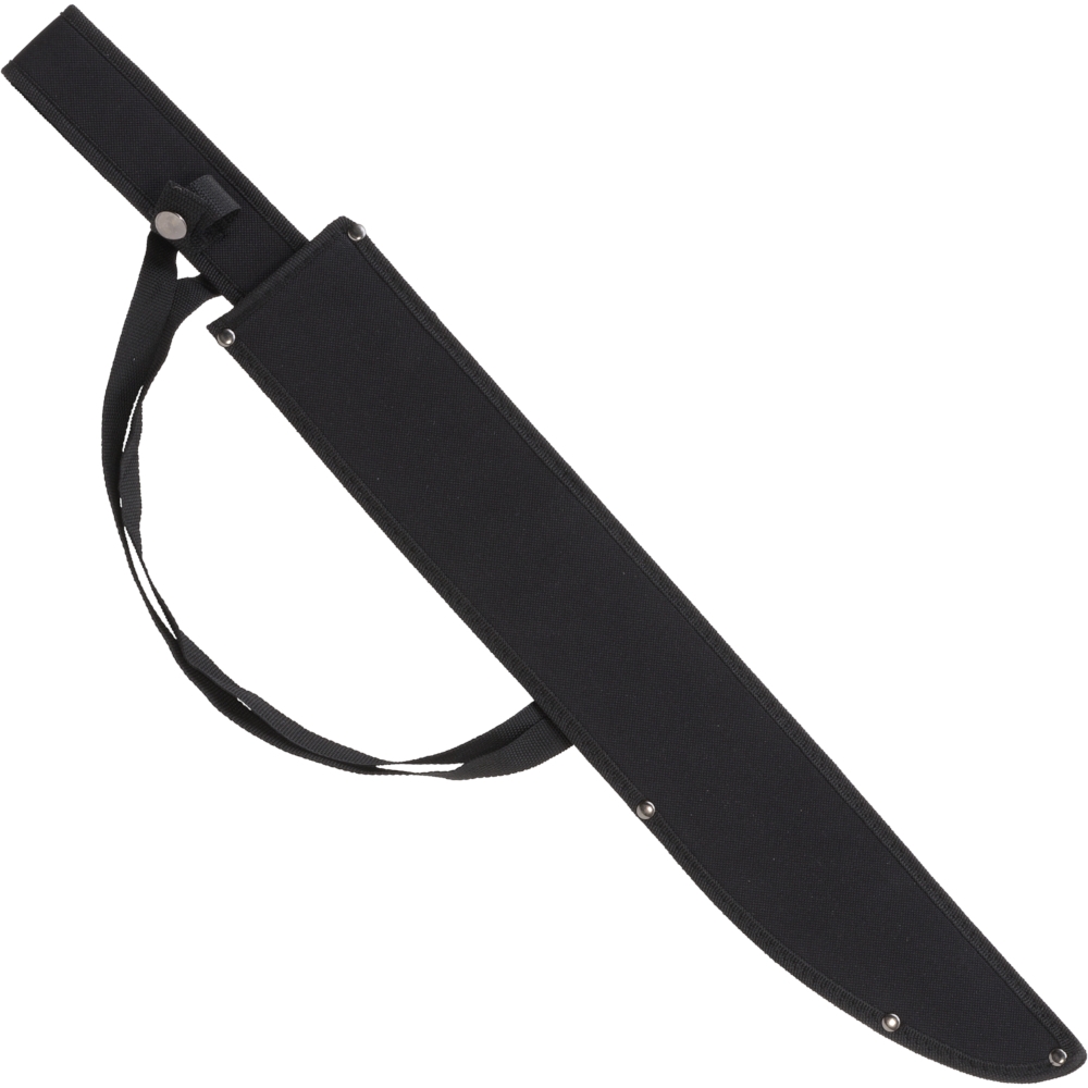 Machete with a wooden handle