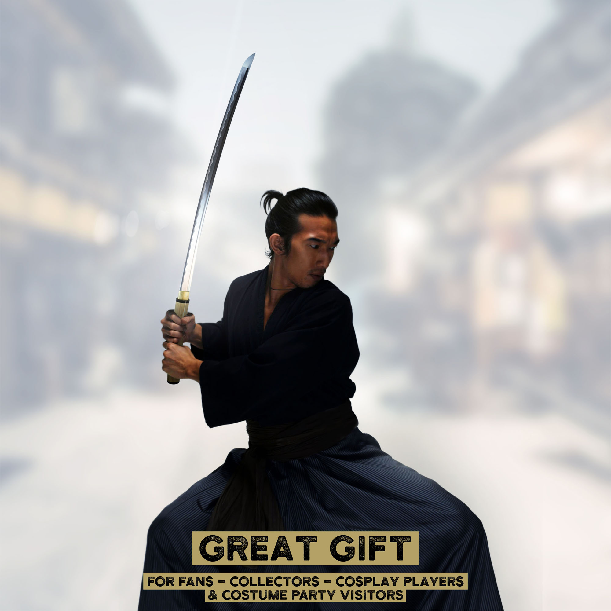 Shirasaya Katana, handgeschmiedet