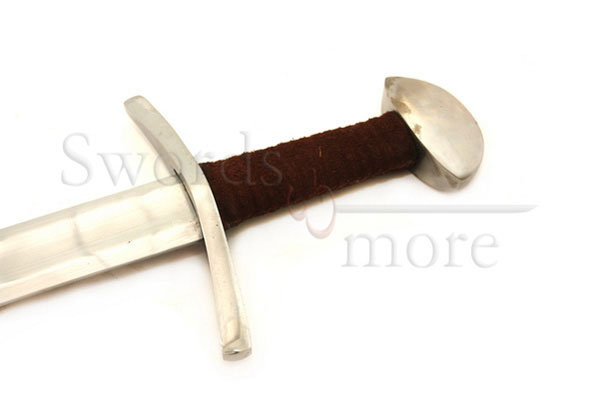 Kampfschwert mit Wildlederscheide