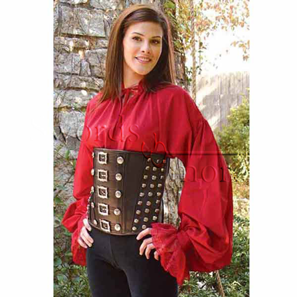 Leather Corset, Size S