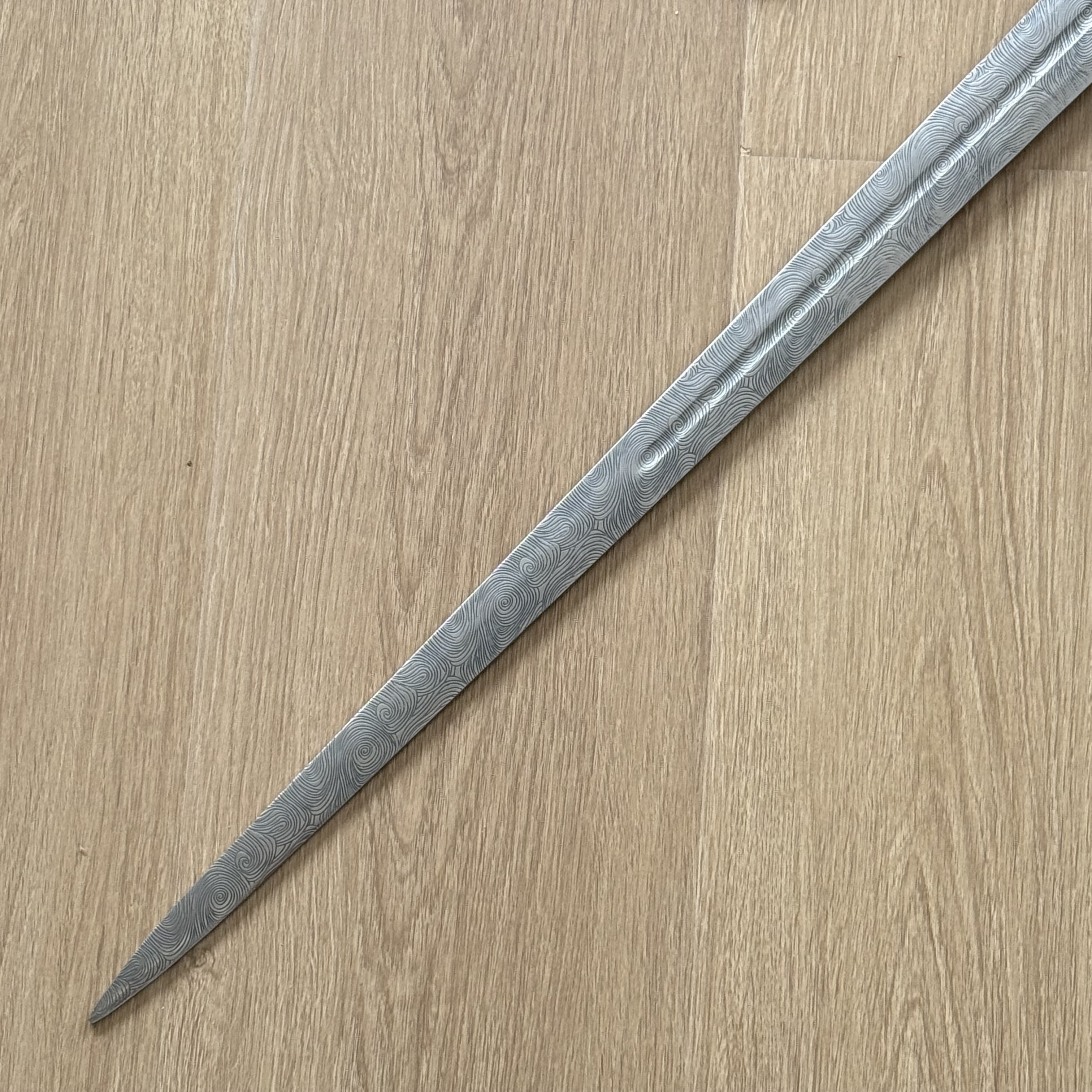 House of the Dragon: Blackfyre Sword with Wooden Wall Plaque