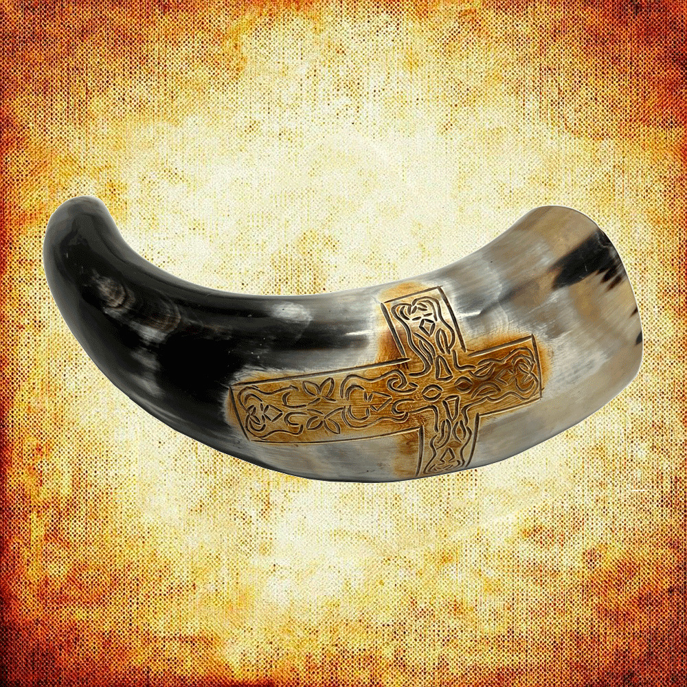 Trinkhorn Keltisches Kreuz