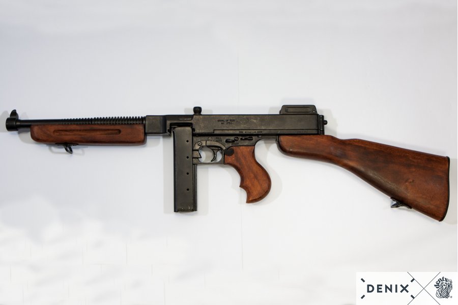 Thompson M1A1 Mafia MG with rod magazine, US 1928