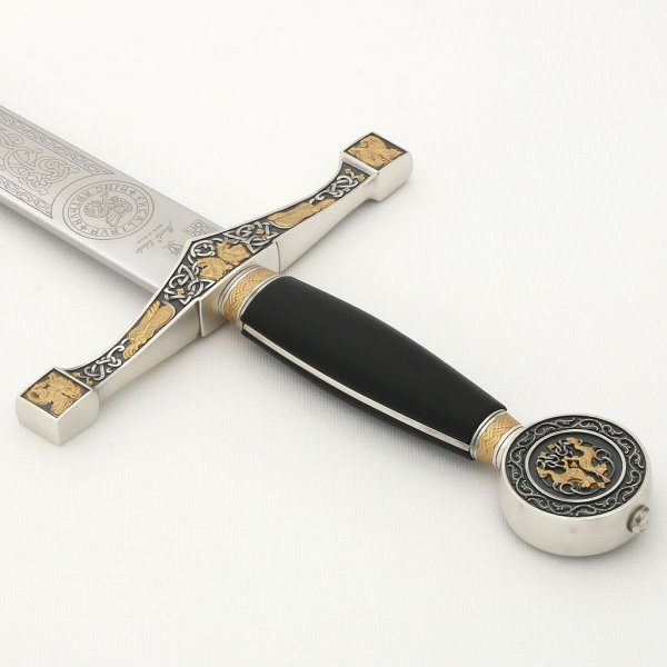 Excalibur Schwert, Gold / Silber 