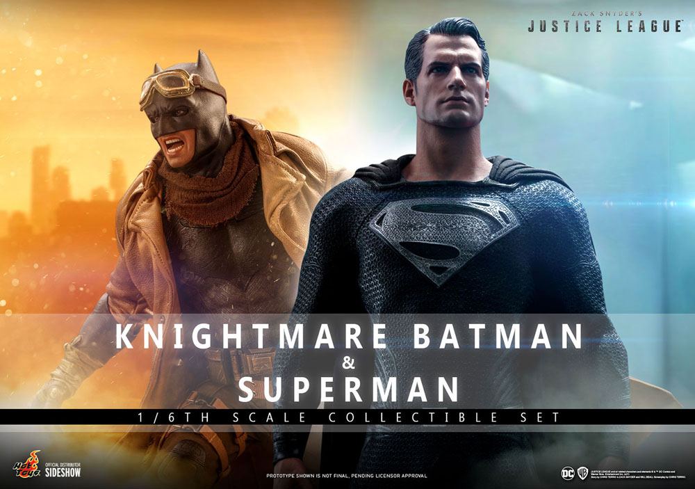 Zack Snyder's Justice League Actionfiguren Doppelpack 1/6 Knightmare Batman and Superman 31 cm
