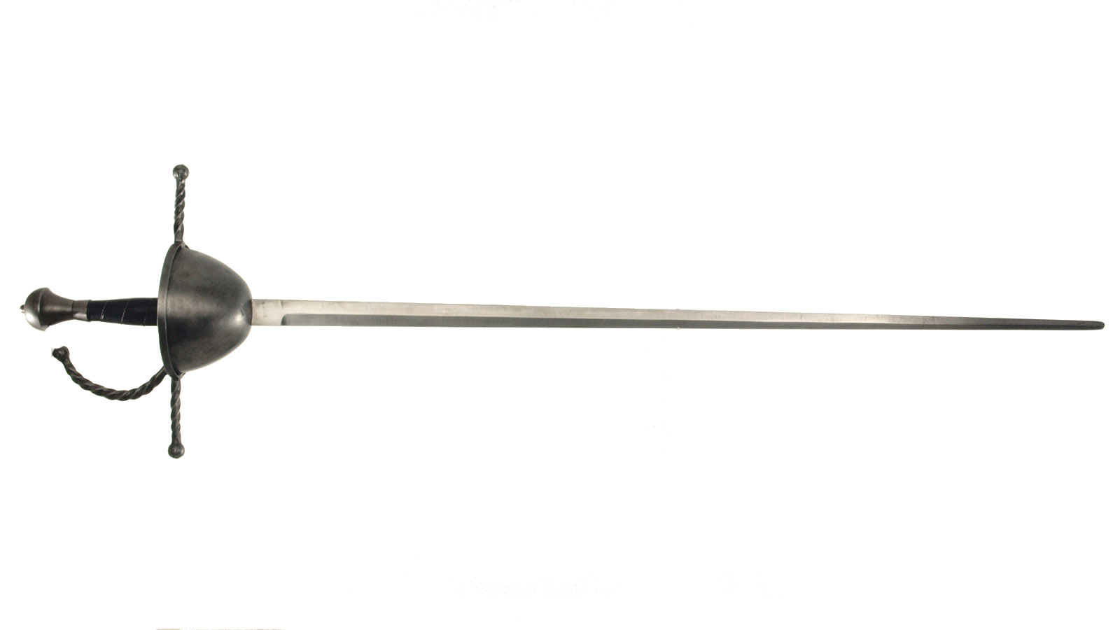 Rapier glockenförmiger Griff, Schlanke Klinge