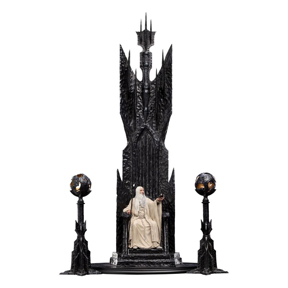 Der Herr der Ringe Statue 1/6 Saruman the White on Throne 110 cm