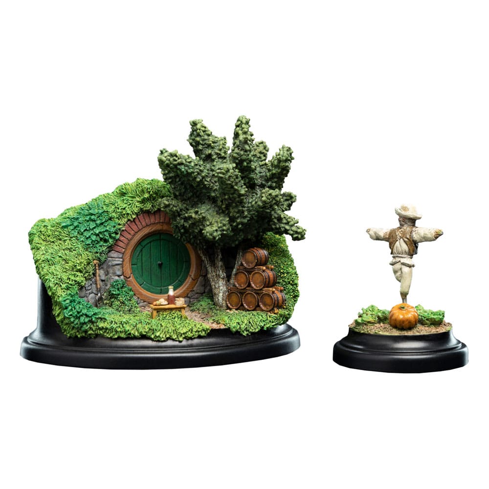 The Hobbit: An Unexpected Journey Diorama Hobbit Hole - 15 Gardens Smial 14,5 x 8 cm