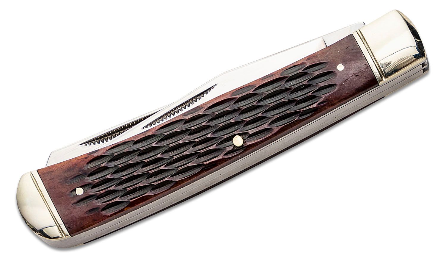 Trapper-Klappmesser, Jigged Bone-Griffe